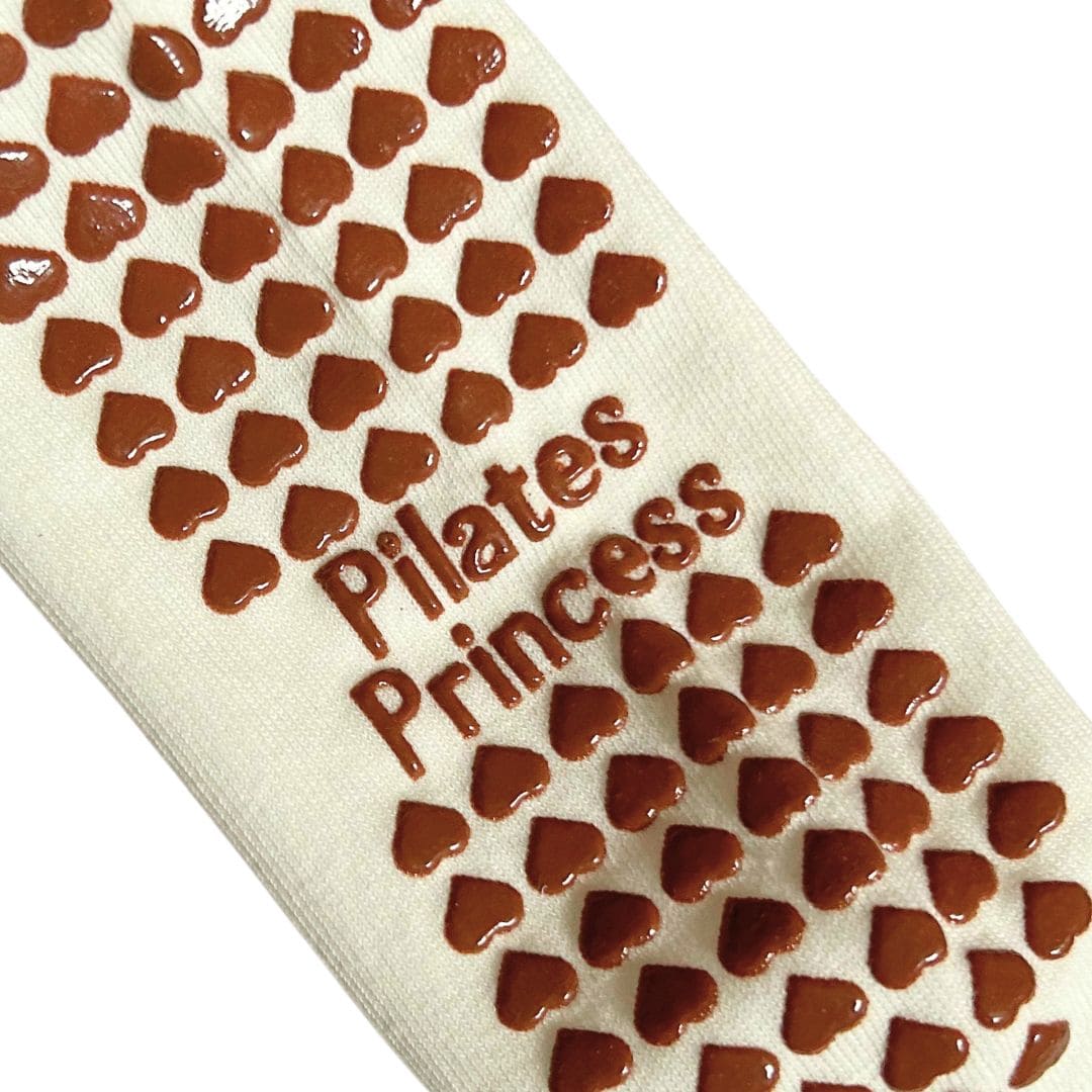 Pumpkin Spice Pilattes Grip Socks