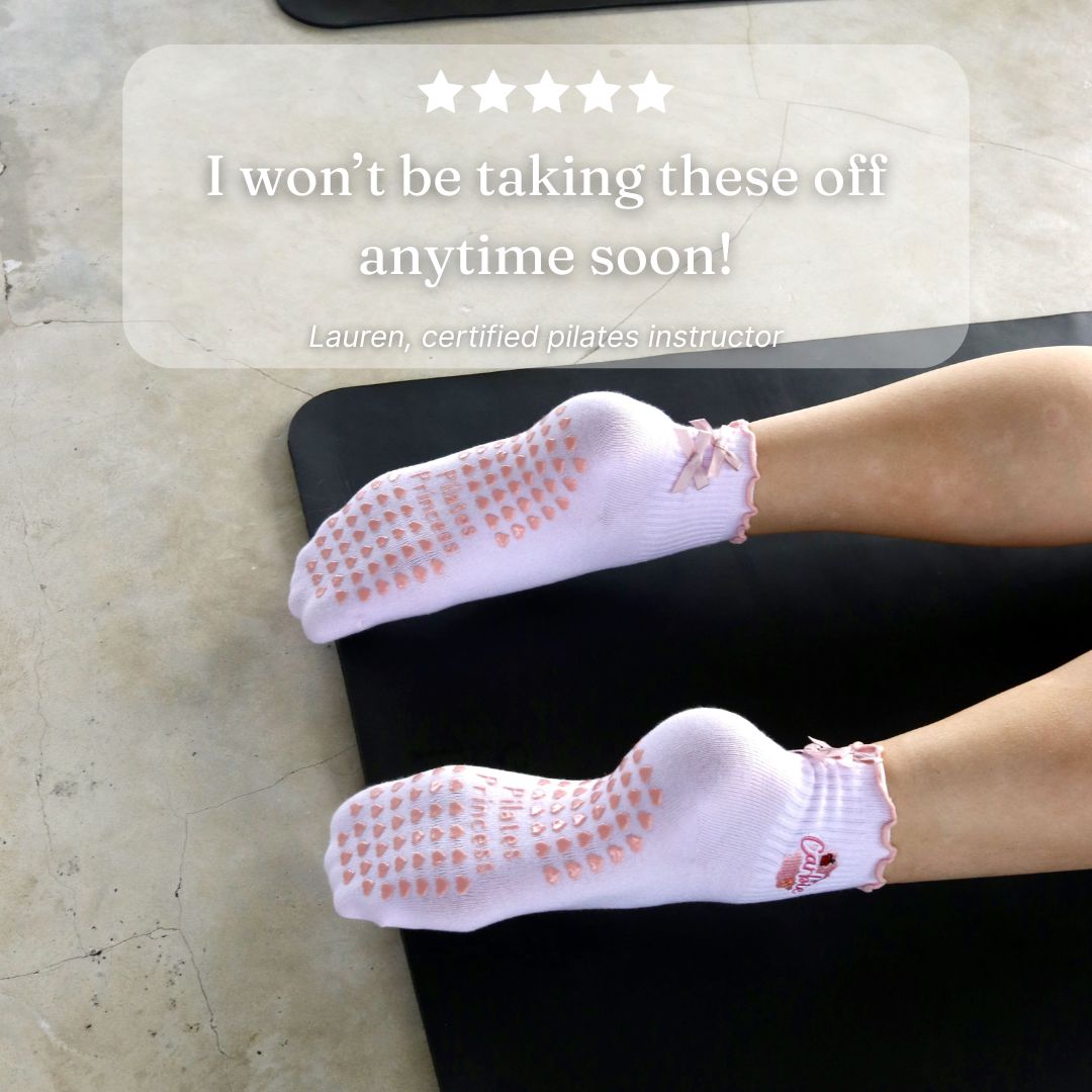 Carbie Pilates Grip Socks
