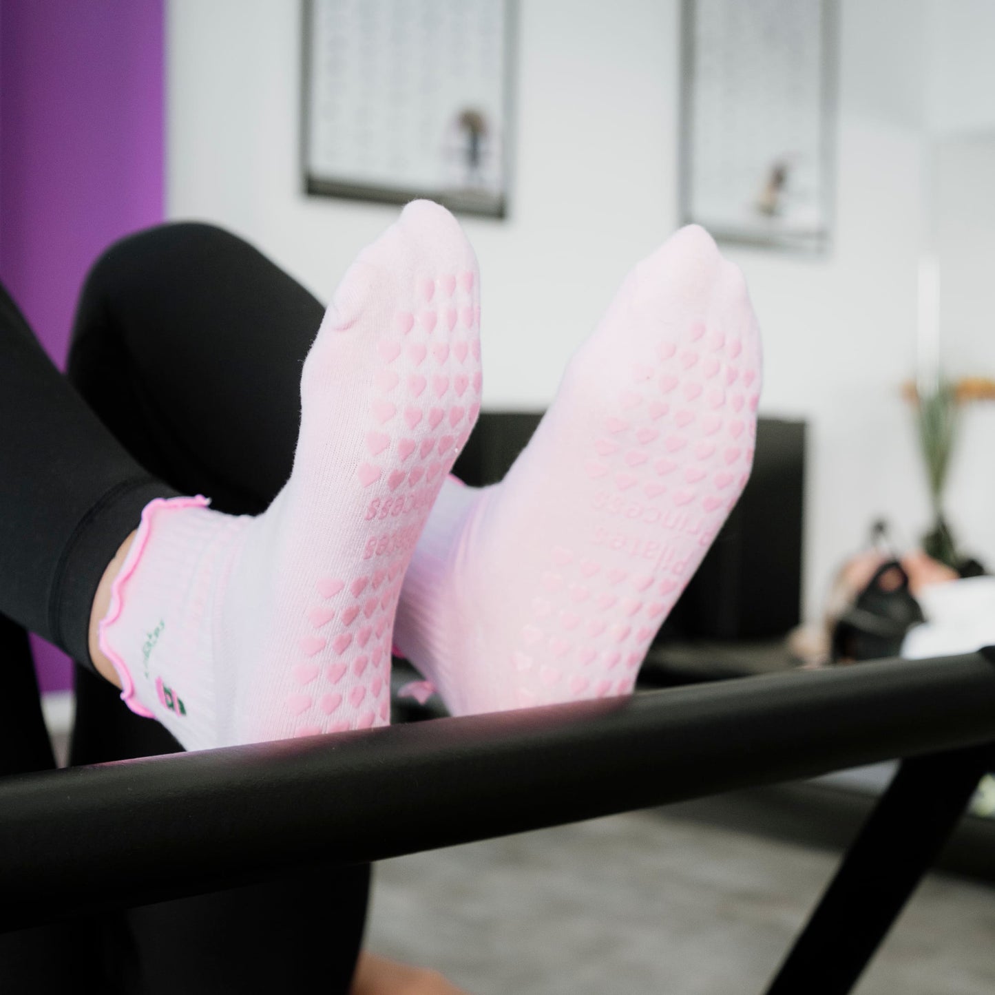 Matcha & Pilates Grip Socks