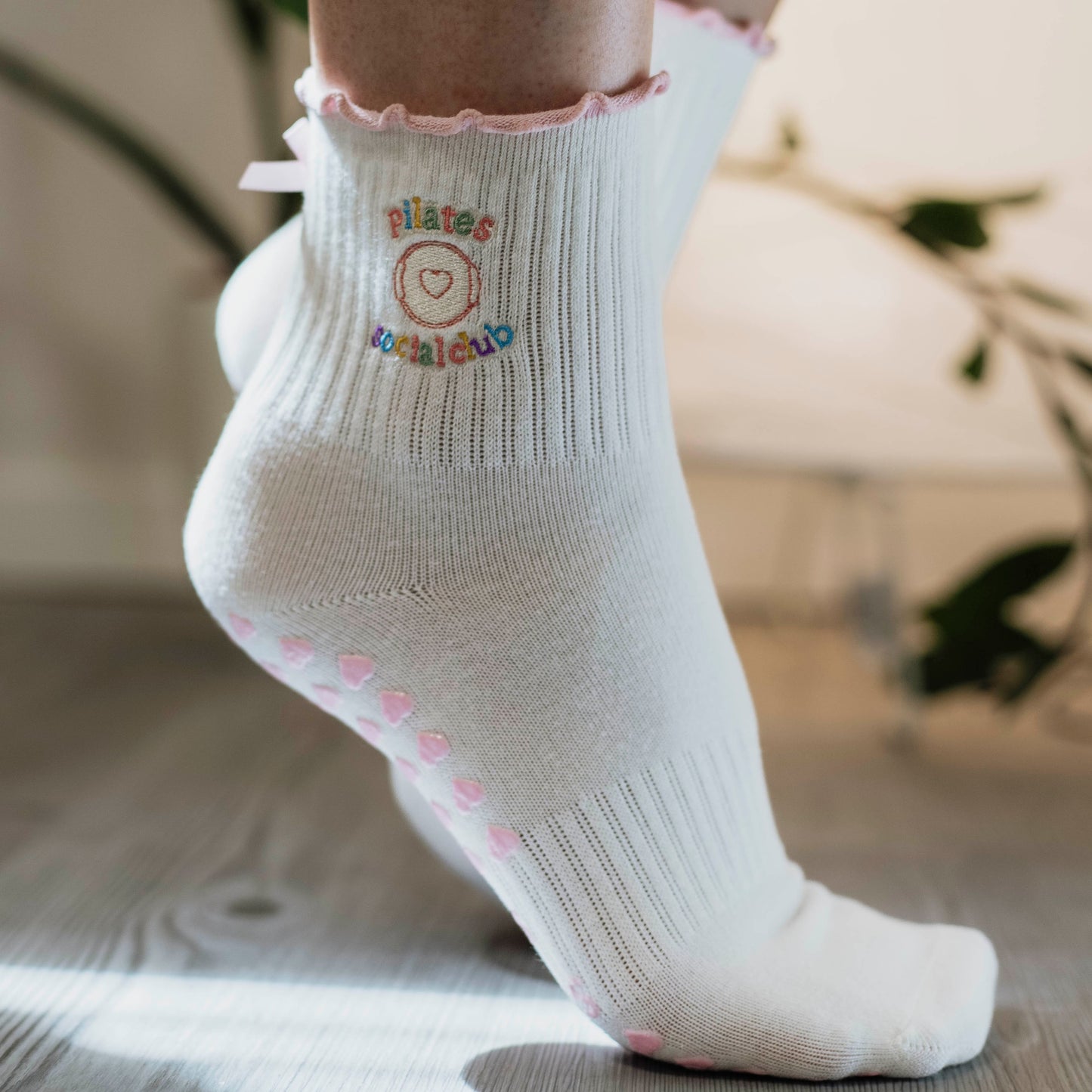 Pilates Social Club Grip Socks