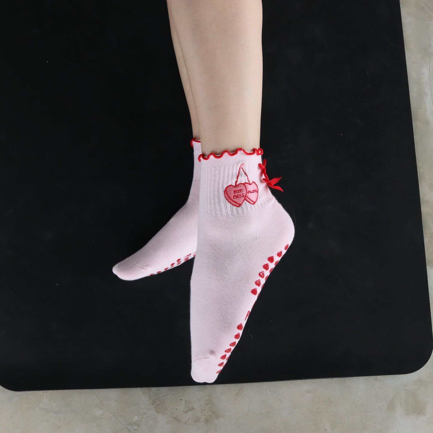 Hot Mess Pilates Grip Socks