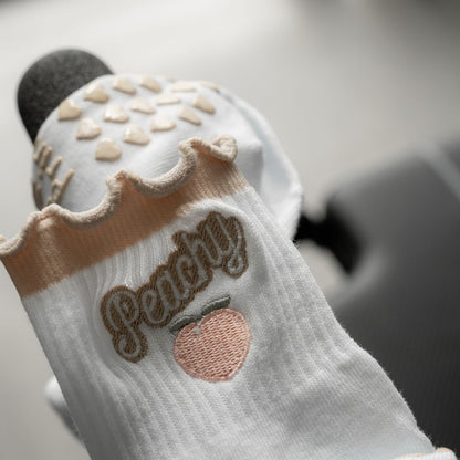 PRE-ORDER (Shipped Feb 5) Peachy Grip Socks