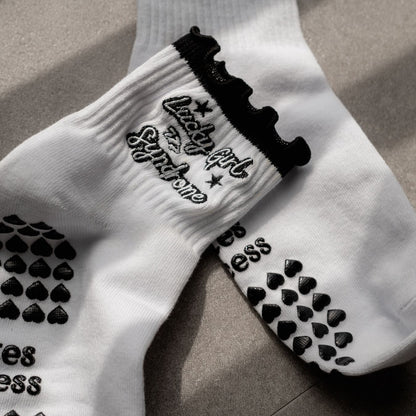 PRE-ORDER (Shipped Feb 5) Lucky Girl Syndrome Grip Socks