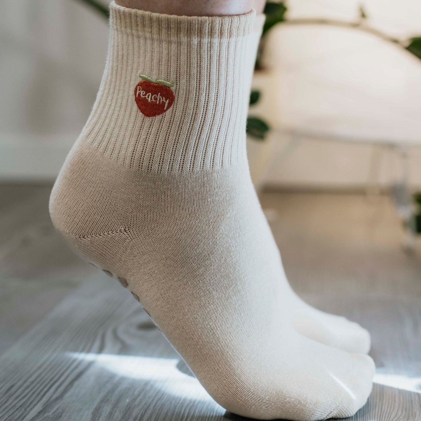 Peachy Grip Socks