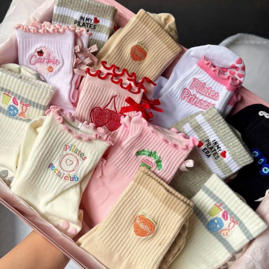 Pilates Princess Grippy Socks Pilates Advent Calendar Box