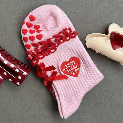 XOXO Pilates Girl Grip Socks
