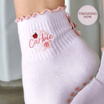 Carbie Pilates Grip Socks
