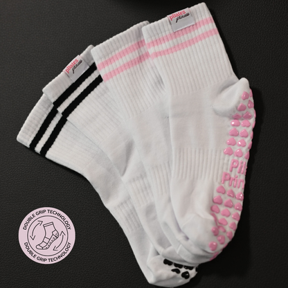 Double Grip Duo Pack Pilates Socks