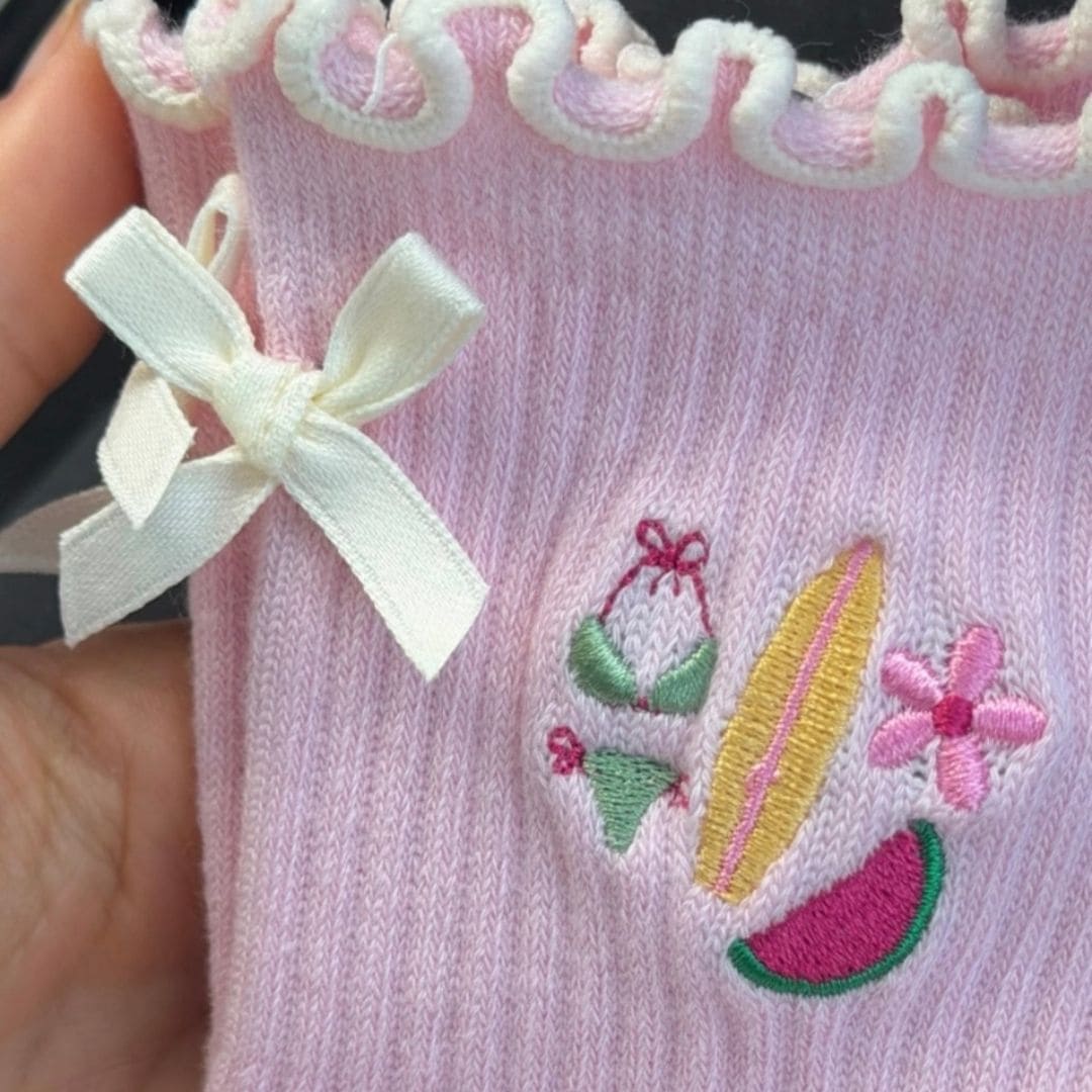 Pilates Paradise Grip Socks