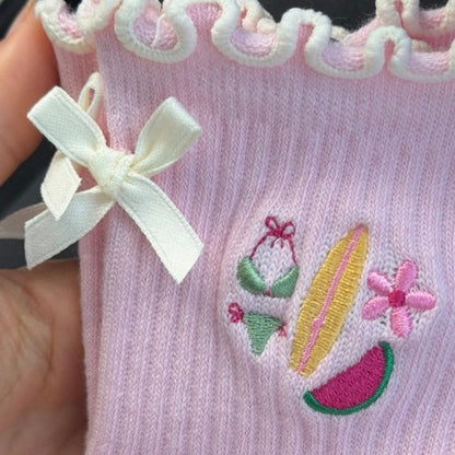 Pilates Paradise Grip Socks