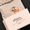 Pilates Plank Pup Grip Socks