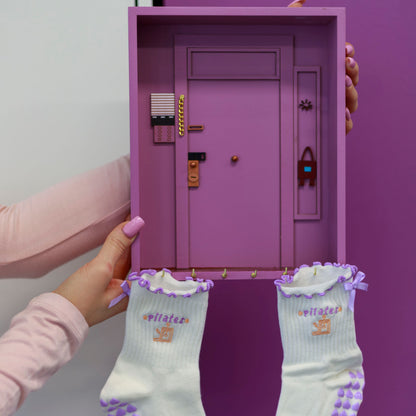 The One With Pilates Grip Socks