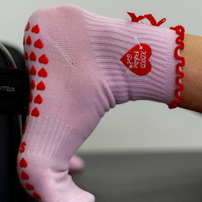 XOXO Pilates Girl Grip Socks