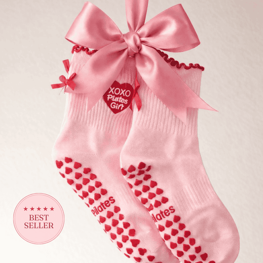 XOXO Pilates Girl Grip Socks