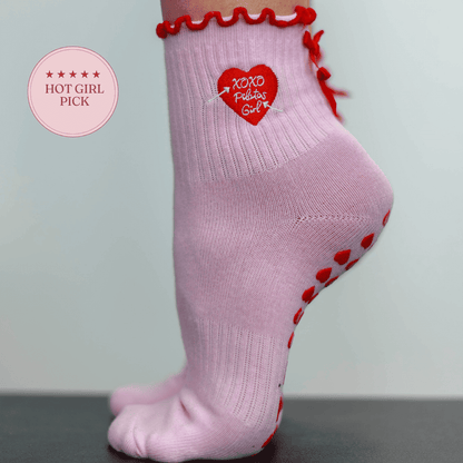 XOXO Pilates Girl Grip Socks