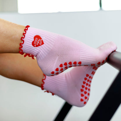XOXO Pilates Girl Grip Socks
